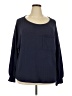 NINEXIS Blue Long Sleeve Blouse Size 2X - photo 1