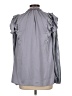Entro 100% Polyester Gray Sleeveless Blouse Size L - photo 2