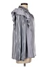 Entro 100% Polyester Gray Sleeveless Blouse Size L - photo 4