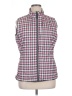 Mine 100% Polyester Checkered-gingham Pink Vest Size XL - photo 1