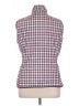 Mine 100% Polyester Checkered-gingham Pink Vest Size XL - photo 2