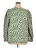 Fate Animal Print Green Pullover Sweater Size 1X - photo 1