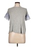 Maurices Gray Short Sleeve Top Size L - photo 1