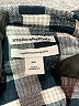 Amazon Essentials 100% Cotton Checkered-gingham Blue 3/4 Sleeve Button-Down Shirt Size XXL - photo 7