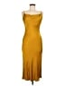 Zara Yellow Cocktail Dress Size M - photo 1