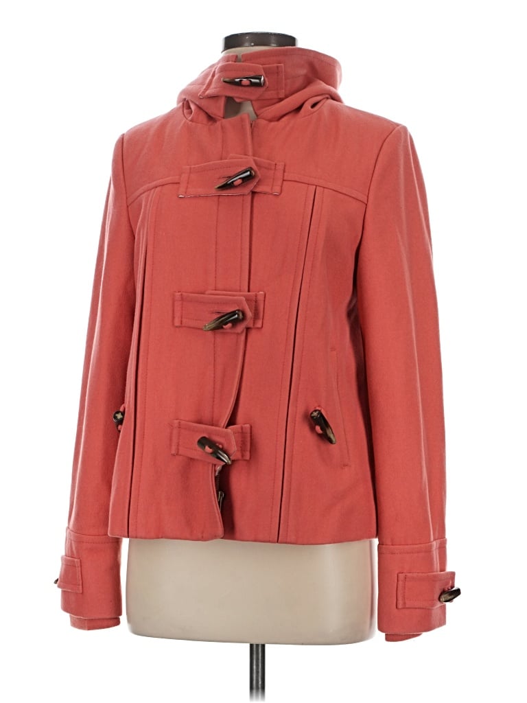 Pre-owned Elevenses Coat In Orange