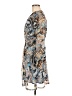 Boston Proper Paisley Blue Casual Dress Size 6 - photo 5