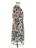 Boston Proper Paisley Blue Casual Dress Size 6 - photo 4