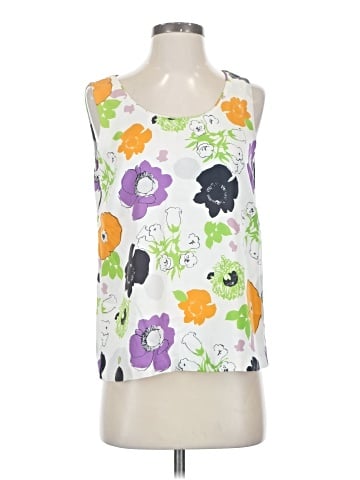 Raoul Sleeveless Silk Top (view 1)