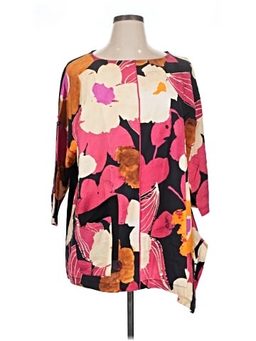 I.C. By Connie K 3/4 Sleeve Blouse (view 1)