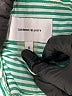 Current/Elliott 100% Cotton Stripes Green Short Sleeve Blouse Size XS (0) - photo 7