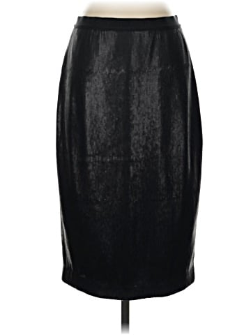 Ann Taylor Faux Leather Skirt (view 1)