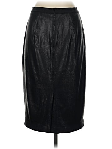 Ann Taylor Faux Leather Skirt (view 2)