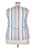 Unbranded White Teal Sleeveless Blouse Size 3X - photo 2