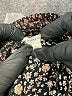 Aeropostale 100% Rayon Floral Black Shorts Size S - photo 3