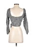 Aeropostale 100% Rayon Black 3/4 Sleeve Blouse Size S - photo 2