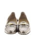 Bally Metallic Gold Silver Flats Size 8 - photo 2
