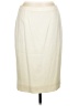 Escada Solid Ivory Formal Skirt Size EU 44 / US 14 - photo 1