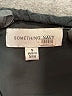 Something Navy Black Long Sleeve Blouse Size S - photo 7