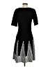 Studio One 100% Acrylic Stripes Black Casual Dress Size S - photo 2