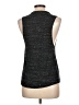 Bella Black Sleeveless T-Shirt Size L - photo 2