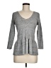 Rebecca Taylor Gray Pullover Sweater Size M - photo 1