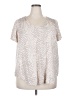 Torrid Silver Short Sleeve Top Size 2X Plus (2) - photo 1