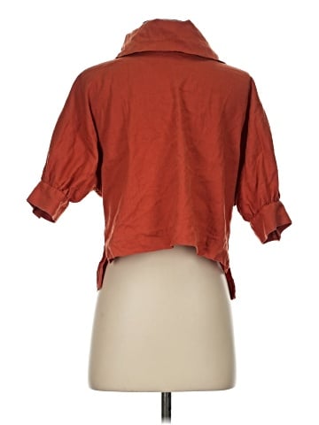 Cuyana 3/4 Sleeve Button-Down Shirt (view 2)