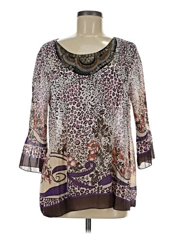 Nicola 3/4 Sleeve Blouse (view 1)