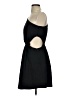 Gianni Bini 100% Polyester Solid Black Cocktail Dress Size 4 - photo 5