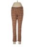 J. McLaughlin Plaid Brown Casual Pants Size 12 - photo 1