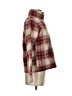 Just Female Plaid Burgundy Turtleneck Sweater Size S - photo 4