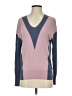 Etcetera Color Block Pink Pullover Sweater Size XS - photo 1