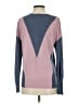 Etcetera Color Block Pink Pullover Sweater Size XS - photo 2