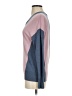 Etcetera Color Block Pink Pullover Sweater Size XS - photo 5