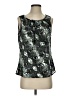 Notations 100% Polyester Green Sleeveless Blouse Size S - photo 1