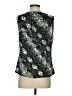 Notations 100% Polyester Green Sleeveless Blouse Size S - photo 2