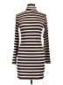 No Boundaries Stripes Brown Casual Dress Size L - photo 1
