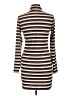 No Boundaries Stripes Brown Casual Dress Size L - photo 2