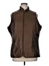 Coldwater Creek Brown Vest Size 1X - photo 1