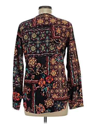 Caribbean Joe Long Sleeve Blouse (view 2)