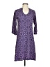 Escapada 100% Rayon Paisley Purple Casual Dress Size XS - photo 1