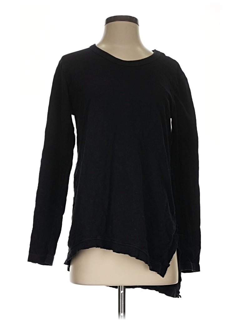 Pre-owned Wilt Long Sleeve Top Black Crew Neck Tops