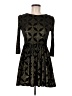 Topshop Stars Black Cocktail Dress Size 6 - photo 1