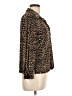 Sag Harbor Animal Print Brown 3/4 Sleeve Blouse Size 12 (petite) - photo 4