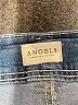 Angels Solid Blue Jeans Size 18W - photo 4