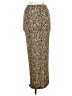Shein Animal Print Gold Casual Skirt Size 6 - photo 2