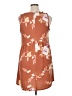 Eyeshadow Floral Brown Casual Dress Size XL - photo 2