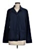 Sag Harbor Blue 3/4 Sleeve Button-Down Shirt Size M - photo 1