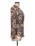 William Rast Paisley Brown Long Sleeve Blouse Size L - photo 4